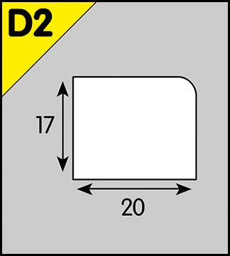 Glaslat D2